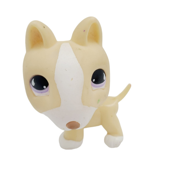 Little Pet Shop Bull‎ Terrier Dog - Picture 1 of 3